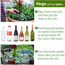 Load image into Gallery viewer, 8 Pack Terracotta Self-Watering Spikes for Hassle-Free Indoor &amp; Outdoor Plants