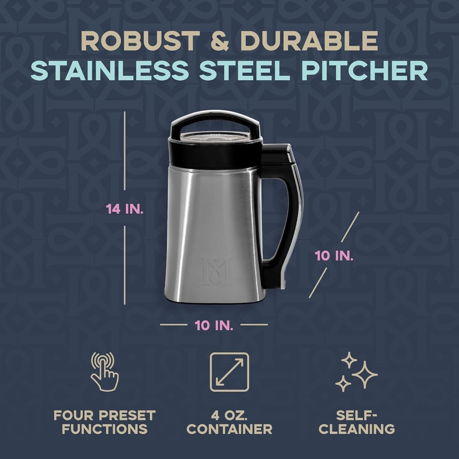 Stainless Steel Mixer Bundle with Microprocessor Control for Easy Cooking