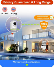 Load image into Gallery viewer, 2-Way Talk Baby Monitor with PTZ, Night Vision &amp; 26-Hour Battery Life for Travel