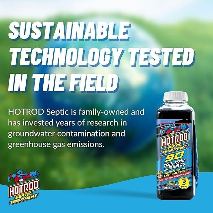 Cost-Effective Liquid Septic Treatment – 12 Month Supply for Odor-Free Systems