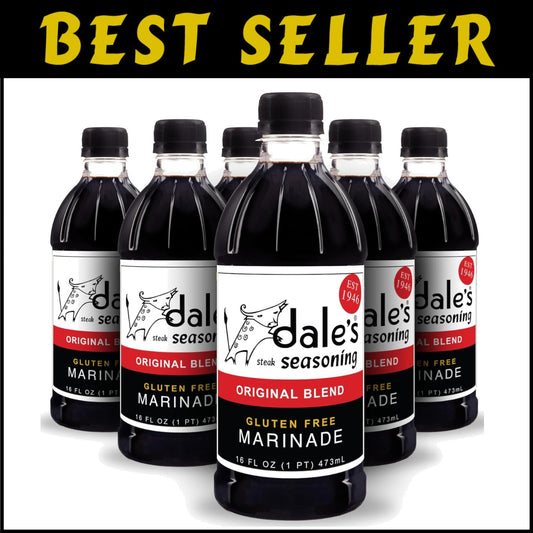 Dale's Culinary Masterpiece Seasoning, 6 Pack - Instant Flavor, No Marinating