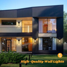 Load image into Gallery viewer, Stylish Outdoor Wall Sconces with E26 Socket - Waterproof &amp; Energy Efficient