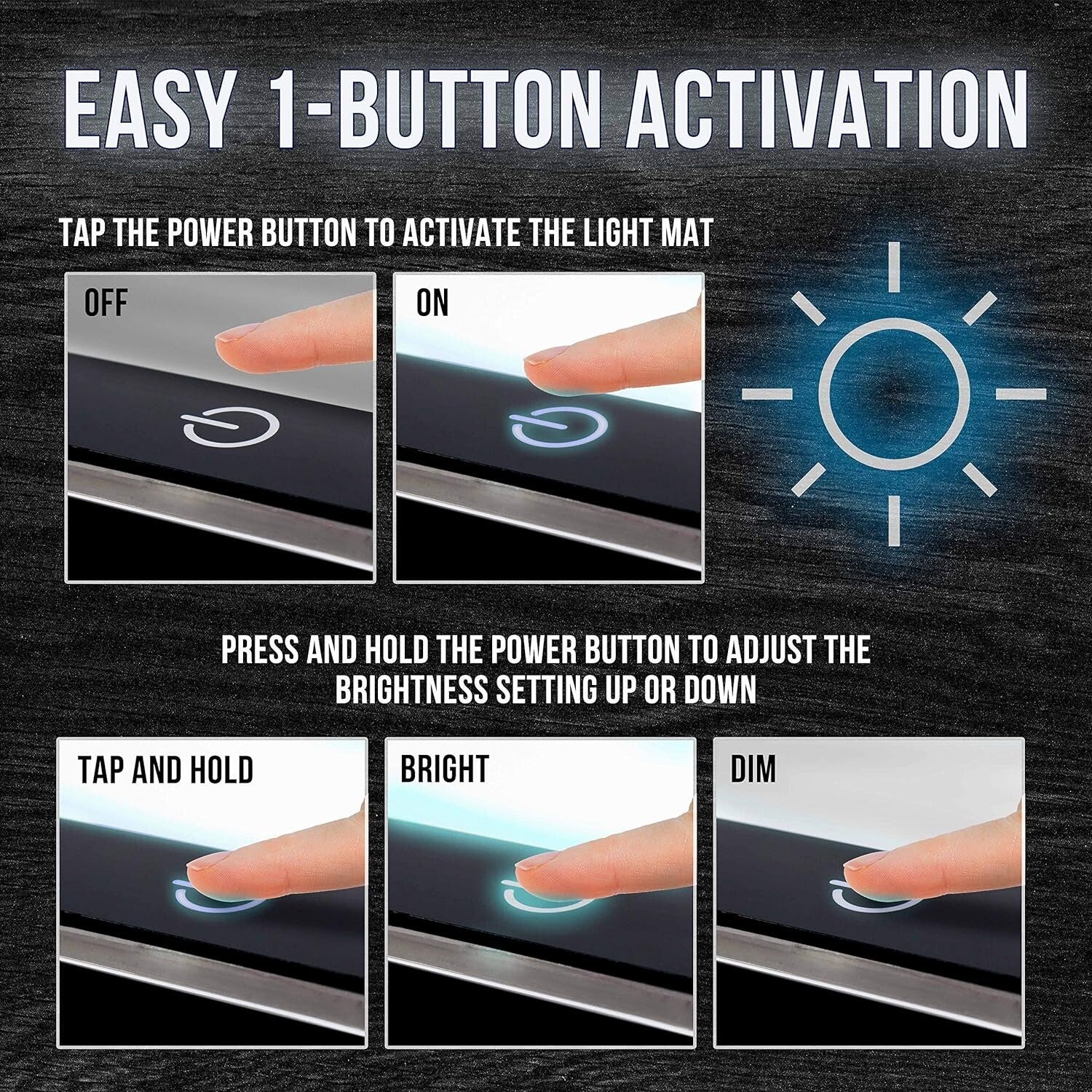 Ultra-Thin 17x24" Portable Dimmable Lightboard - Ideal for Crafting & Drawing