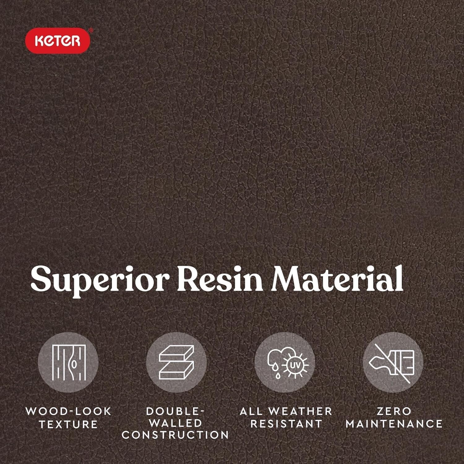 Elegant 30-Gallon Side Table & Storage Box - Perfect for Patio Accessory Storage