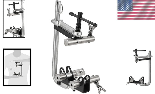 Lightweight Pipe Fit-Up Clamp for 2"-4" Pipes - Easy Welding Alignment Tool