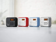 Load image into Gallery viewer, Compact PR-D18 Portable Radio with Alarm Clock - Perfect for Outdoor Adventures