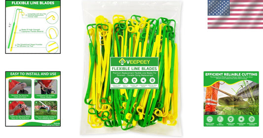 Efficient 100 Pack Weed Eater Blades with Streamlined Design for Quality Cutting