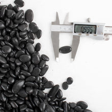 Load image into Gallery viewer, Commercial Grade Polished Black River Rocks for Plants &amp; Aquariums - 18lb