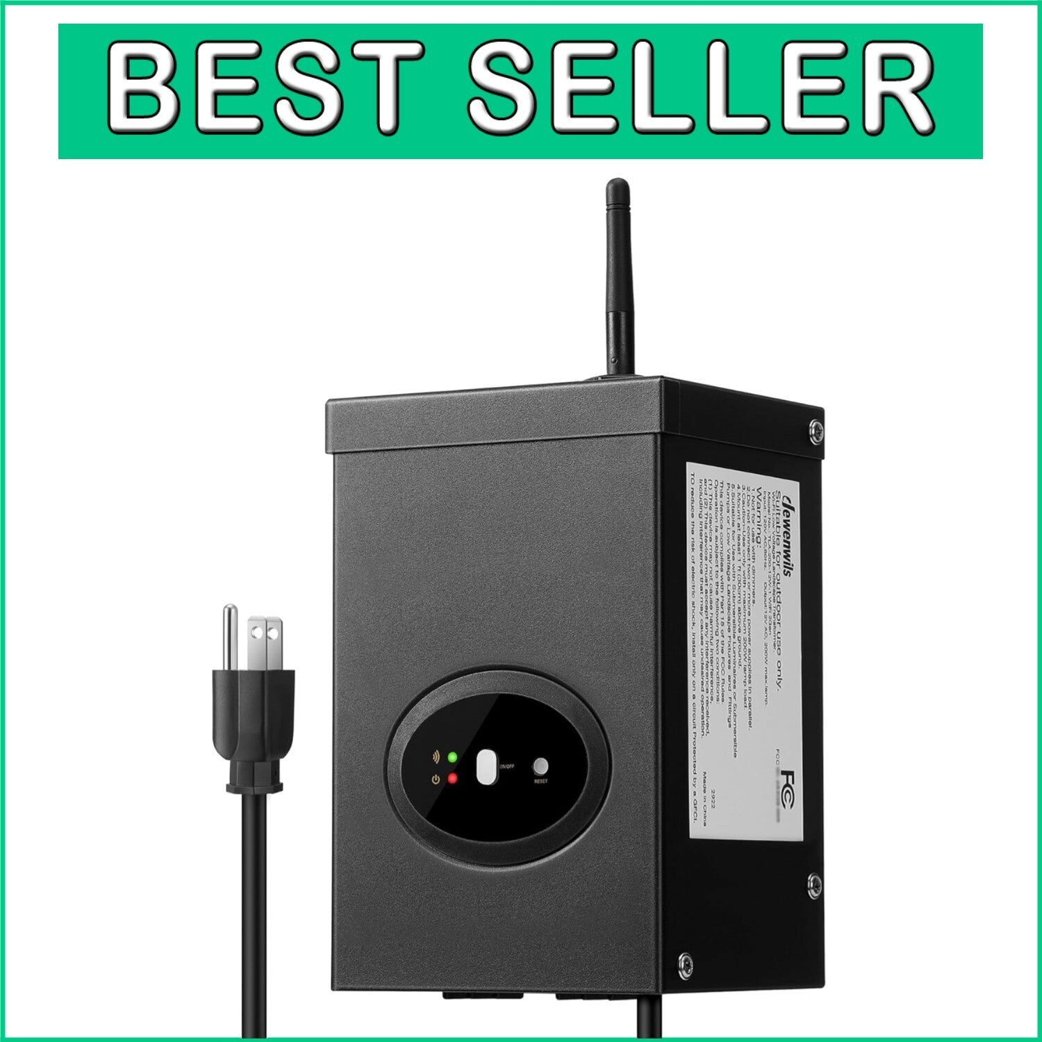 200W Alexa-Compatible Landscape Transformer - Easy Setup & Reliable Performance