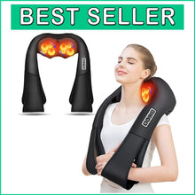 Load image into Gallery viewer, Corded Shiatsu Neck and Shoulder Massager with Overheat Protection - Gift Idea