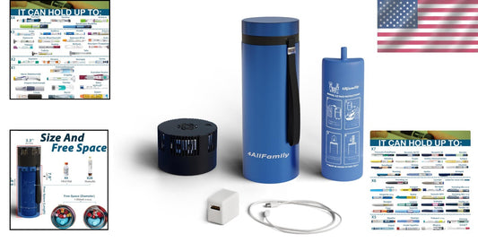 Explorer Travel Insulin Cooler with USB Charge: Keeps Medications Safe 72 Hours