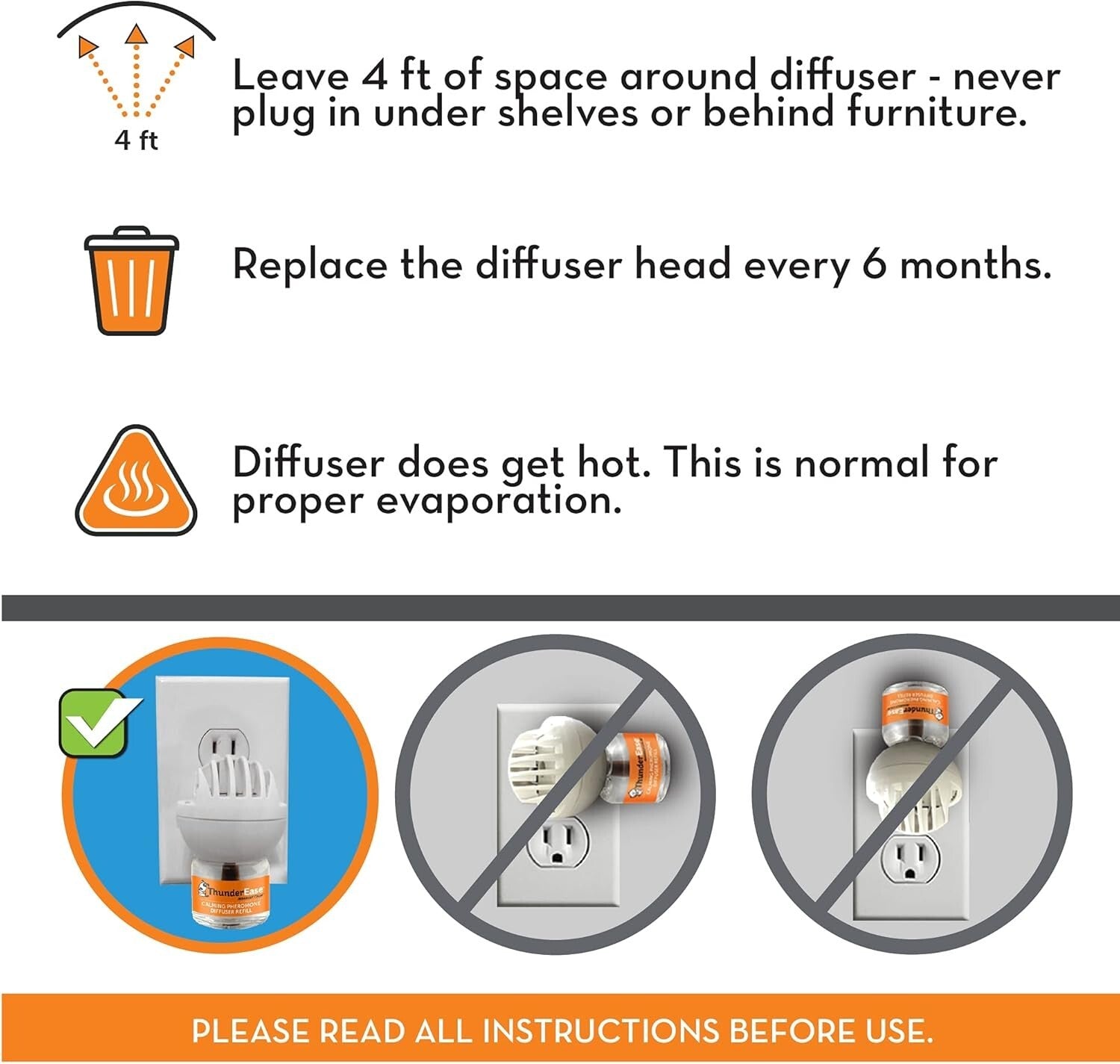 ADAPTIL Calming Diffuser Refill for Dogs | 180-Day Supply for Separation Anxiety