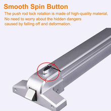 Load image into Gallery viewer, Versatile Panic Exit Push Bar for Indoor Use - 28" to 50" Door Compatibility