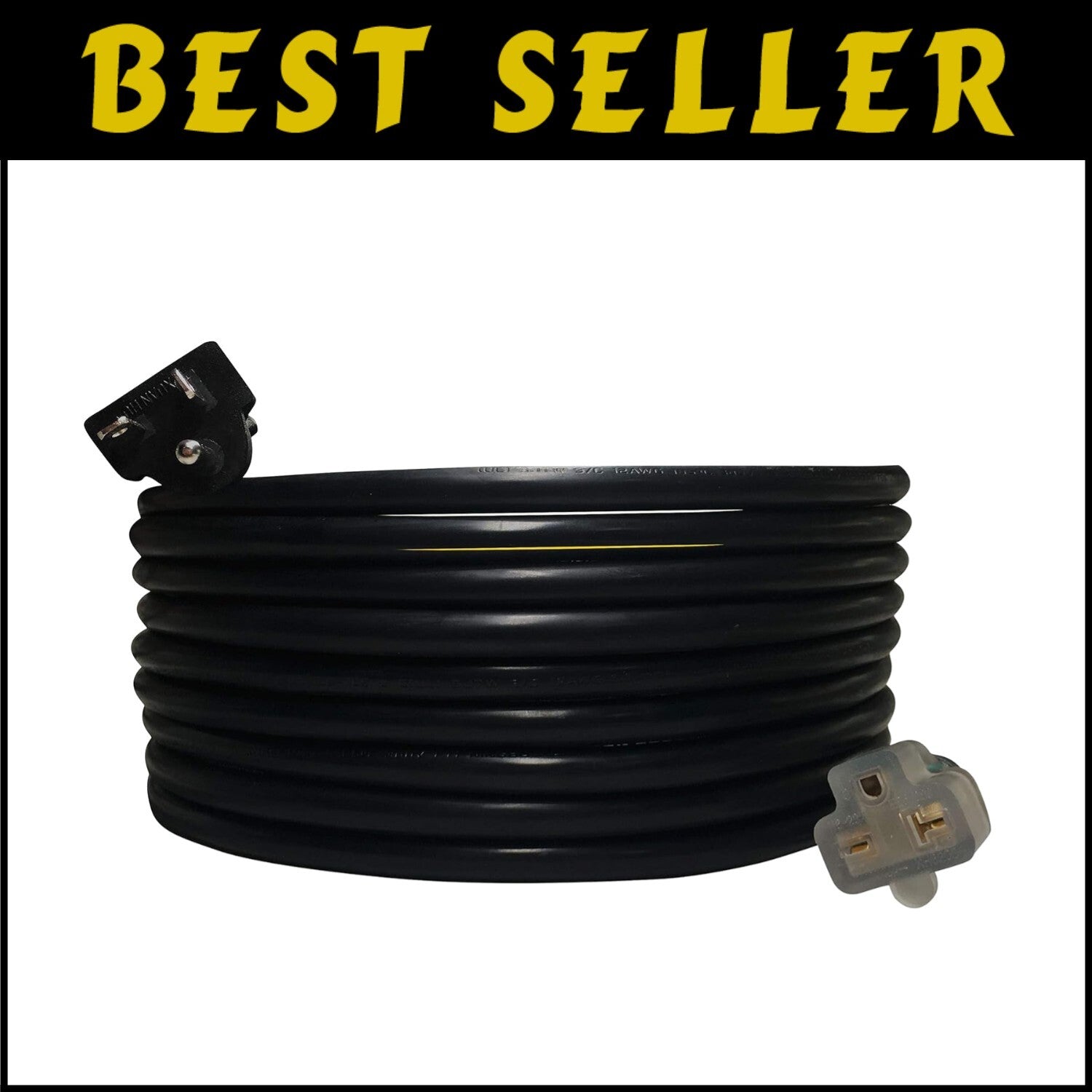 25FT NEMA 6-20 Heavy-Duty Extension Power Cord - 20A/250V Flexible Design