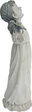 Load image into Gallery viewer, Delightful 16-Inch Little Girl with Birds Cast Stone Resin Garden Figurine