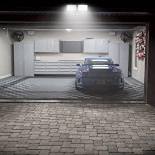 Energy Efficient 20W LED Motion Sensor Floodlight - 180° Angle Illumination