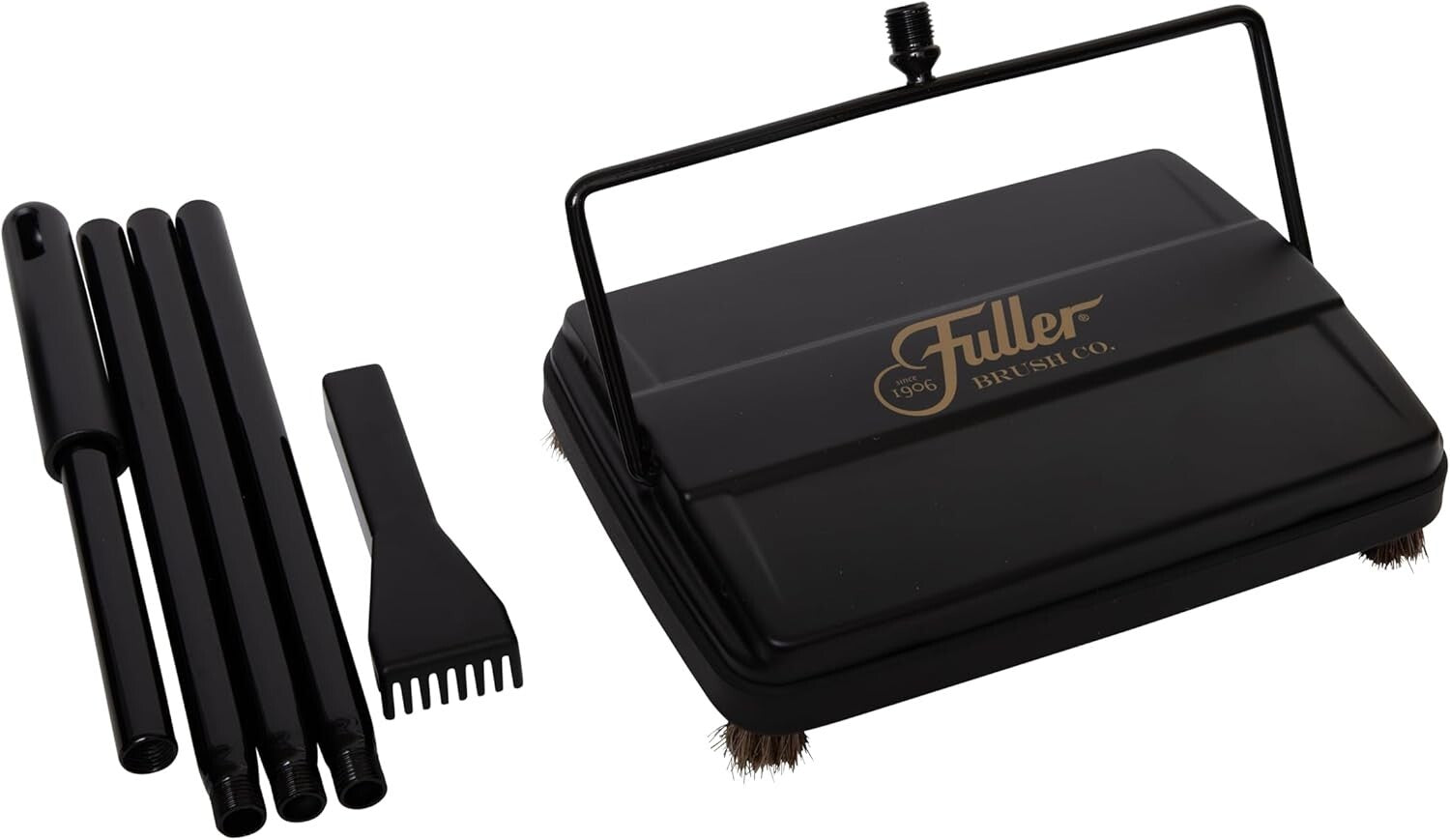 Compact 9" Electrostatic Carpet & Floor Sweeper - Effortless Cleaning Anytime