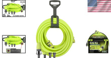 Load image into Gallery viewer, ZillaGreen 50ft Hybrid Polymer Garden Hose Kit with Quick Connect Attachments