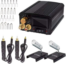 Load image into Gallery viewer, Adjustable Temperature Wood Burning Kit with Dual Pens &amp; Accessories for Artists