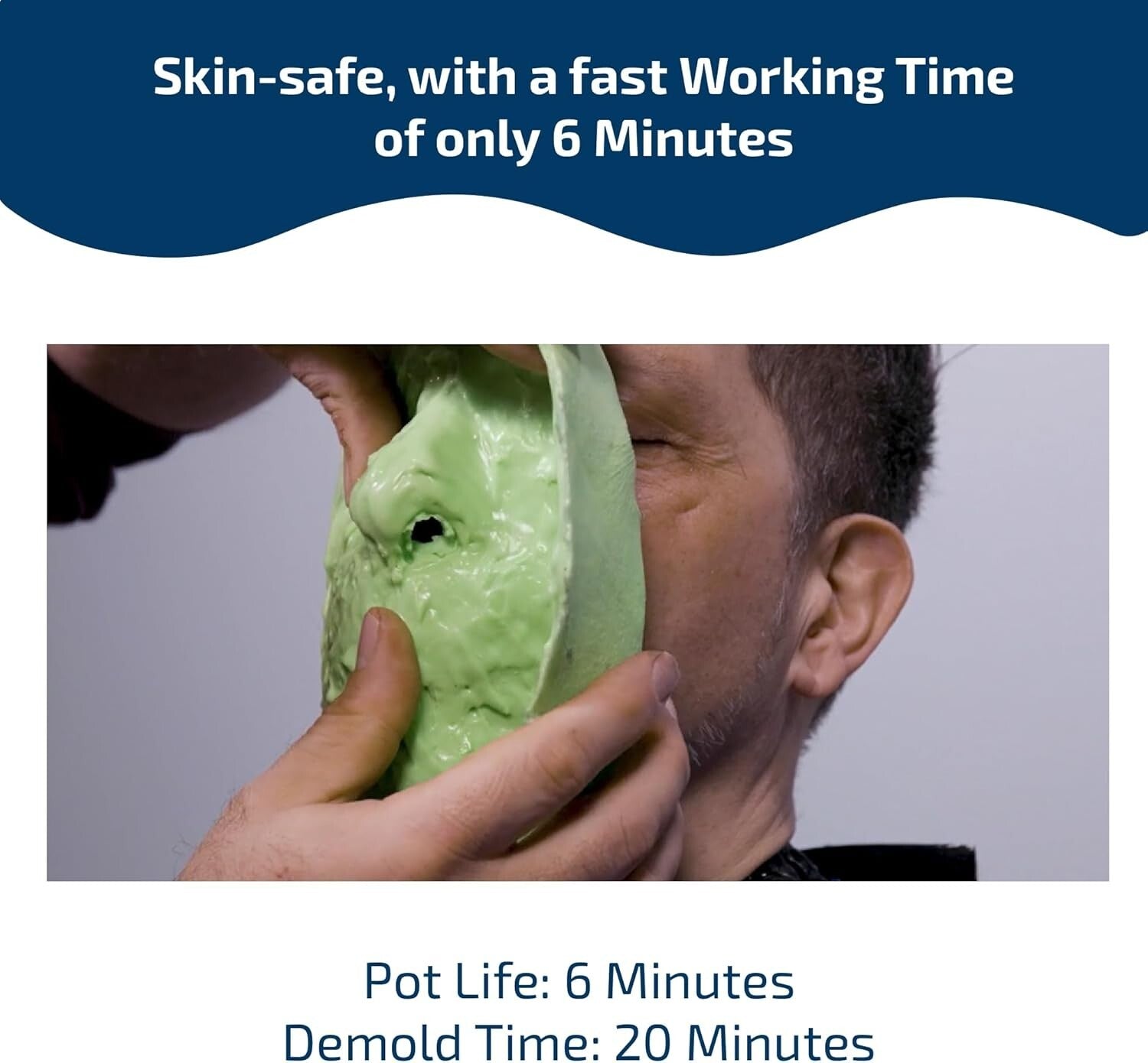 Body Double Silk Life Casting Silicone Rubber - Perfect for Realistic Molds