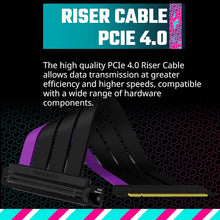 Load image into Gallery viewer, Vertical GPU Card Holder Kit V3 with PCIe 4.0 Riser Cable - ATX/mATX Compatible
