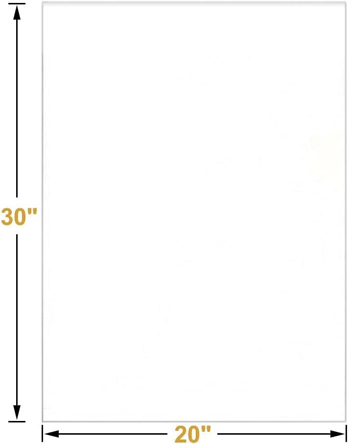 Durable 20" x 30" Clear Cellophane Bags with Twist Ties for Events - 100 Pcs