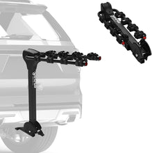 Load image into Gallery viewer, 4-Bike Tilting Hitch Carrier with Convenient Pedal - For All Your Adventures