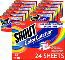 Load image into Gallery viewer, Efficient Laundry Color Catchers - 288 Dye-Trapping Sheets for Vibrant Clothes