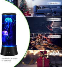 Load image into Gallery viewer, 15-Inch Waterproof Jellyfish Light Lamp – Ideal Holiday Gift, Ultra-Quiet &amp; LED