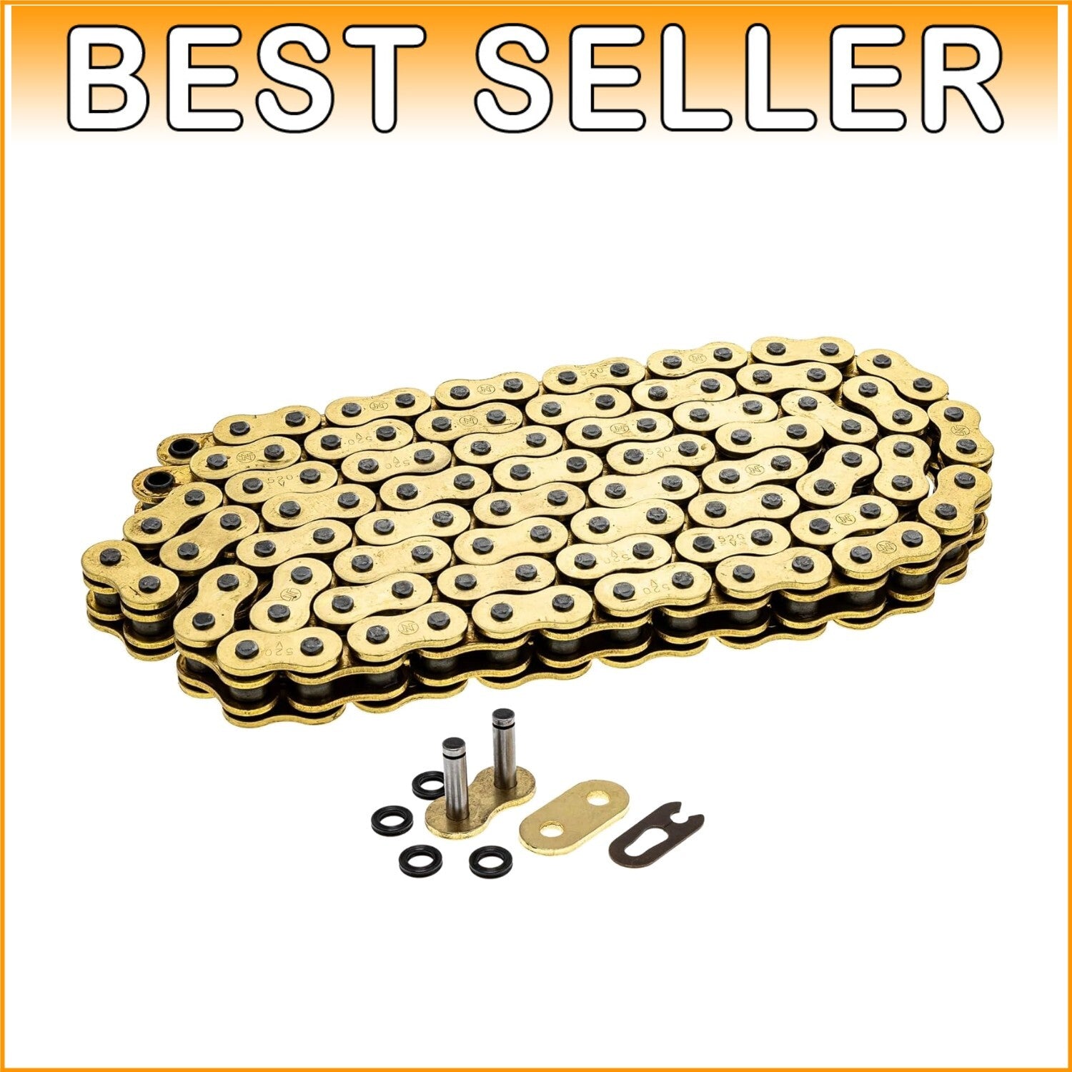 Durable 520 X-Ring Chain 110 Links | Ultimate Tensile Strength for Trail Riders