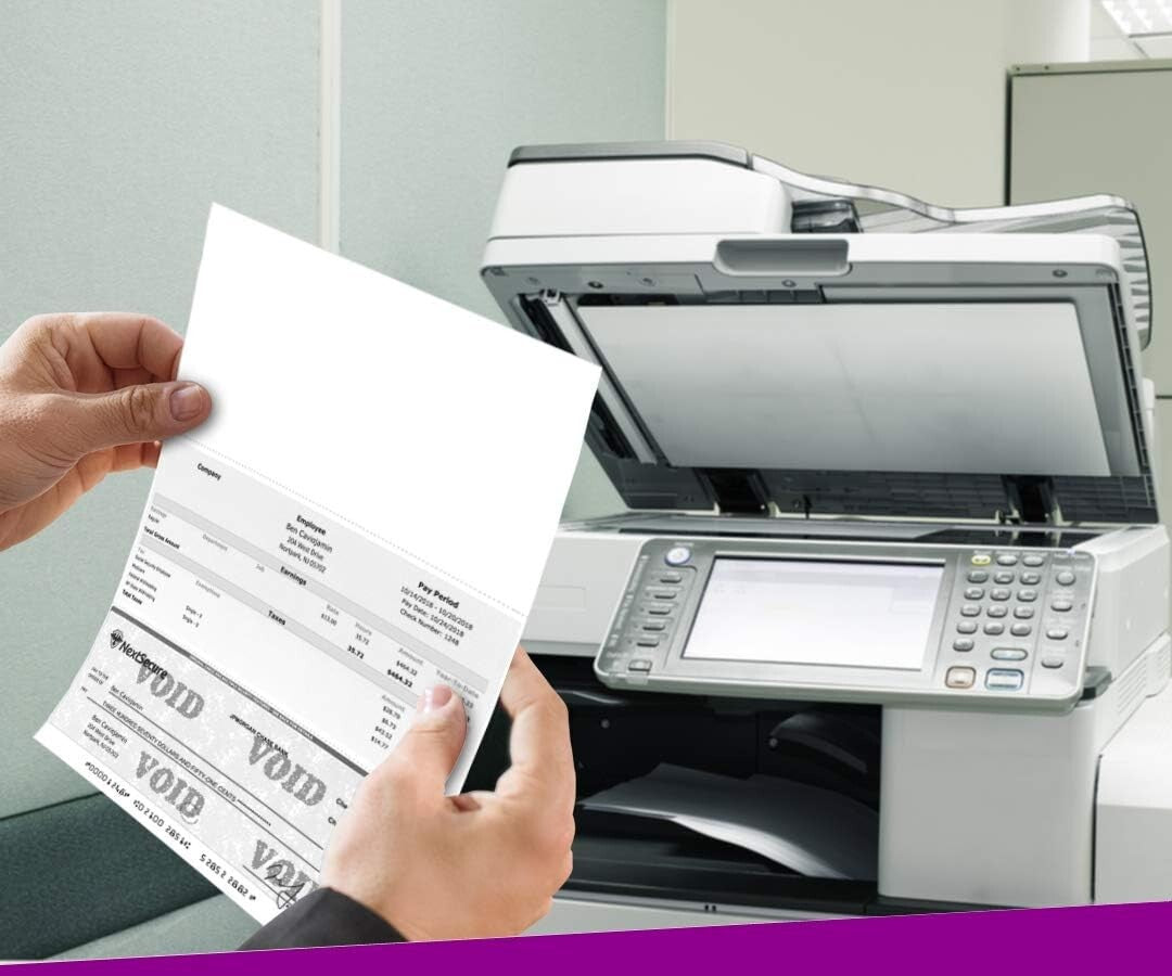 Professional 500-Piece Green Matte Blank Check Paper for Laser & Inkjet Printing