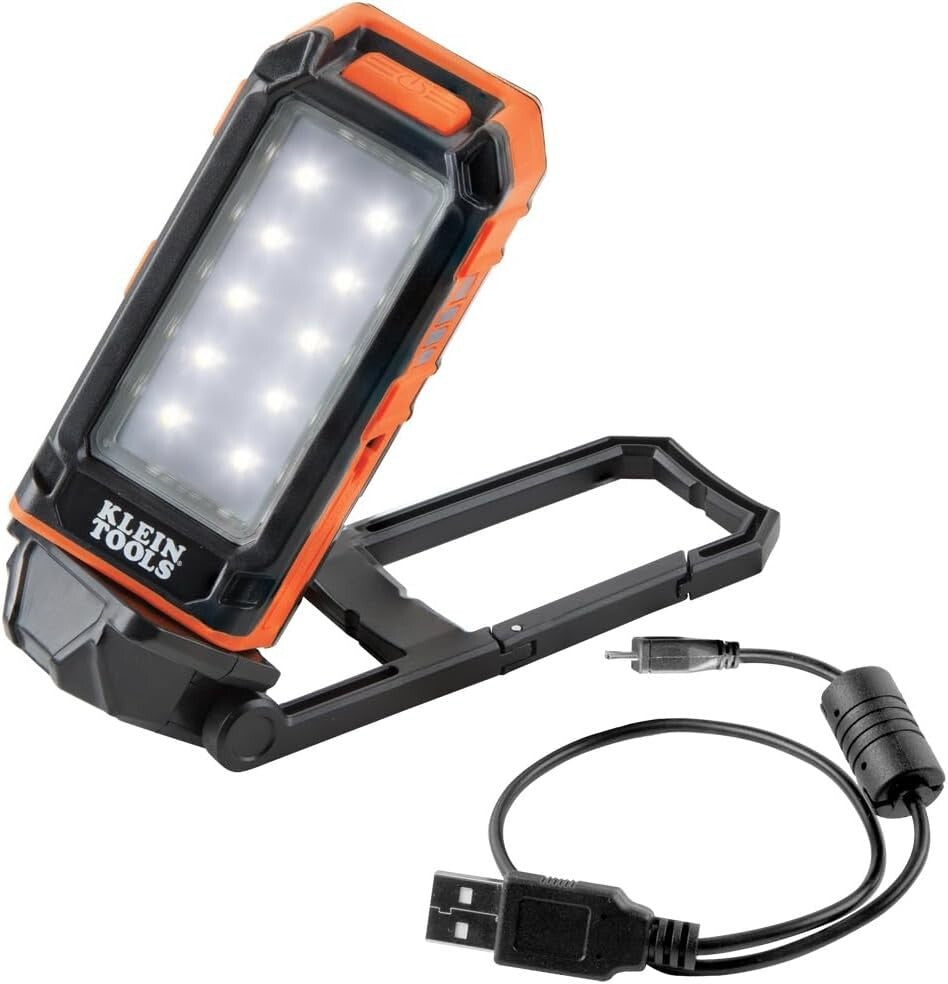 All-Day Rechargeable Worklight: 9-Hour Runtime, Magnetic Mount & USB-C Charging