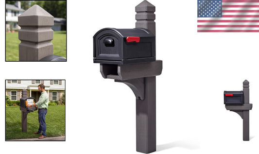 Lakewood Extra Large Mailbox: Weather-Resistant, Easy Install, Secure Closure