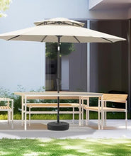 Load image into Gallery viewer, Stylish 78 lb Patio Umbrella Stand with Adjustable Holder – Weather Resistant