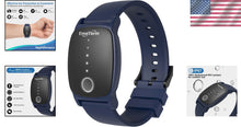Load image into Gallery viewer, Explore Navy Blue Waterproof Anti-Nausea Wristband - Adjustable Intensity Relief