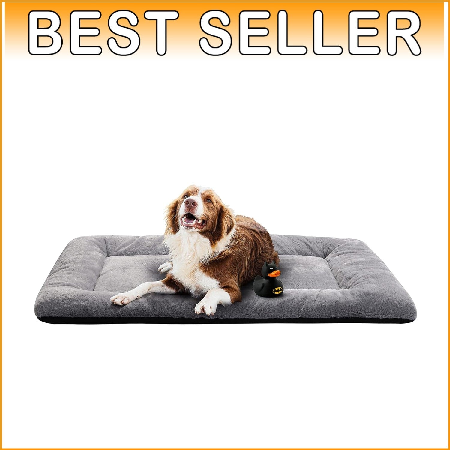 Ultra Soft 48" Extra Large Dog Bed Crate Pad - Washable & Anti-Slip Design