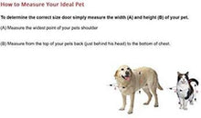 Load image into Gallery viewer, Adjustable Aluminum Pet Patio Door for Large Dogs - Secure &amp; Modern Design