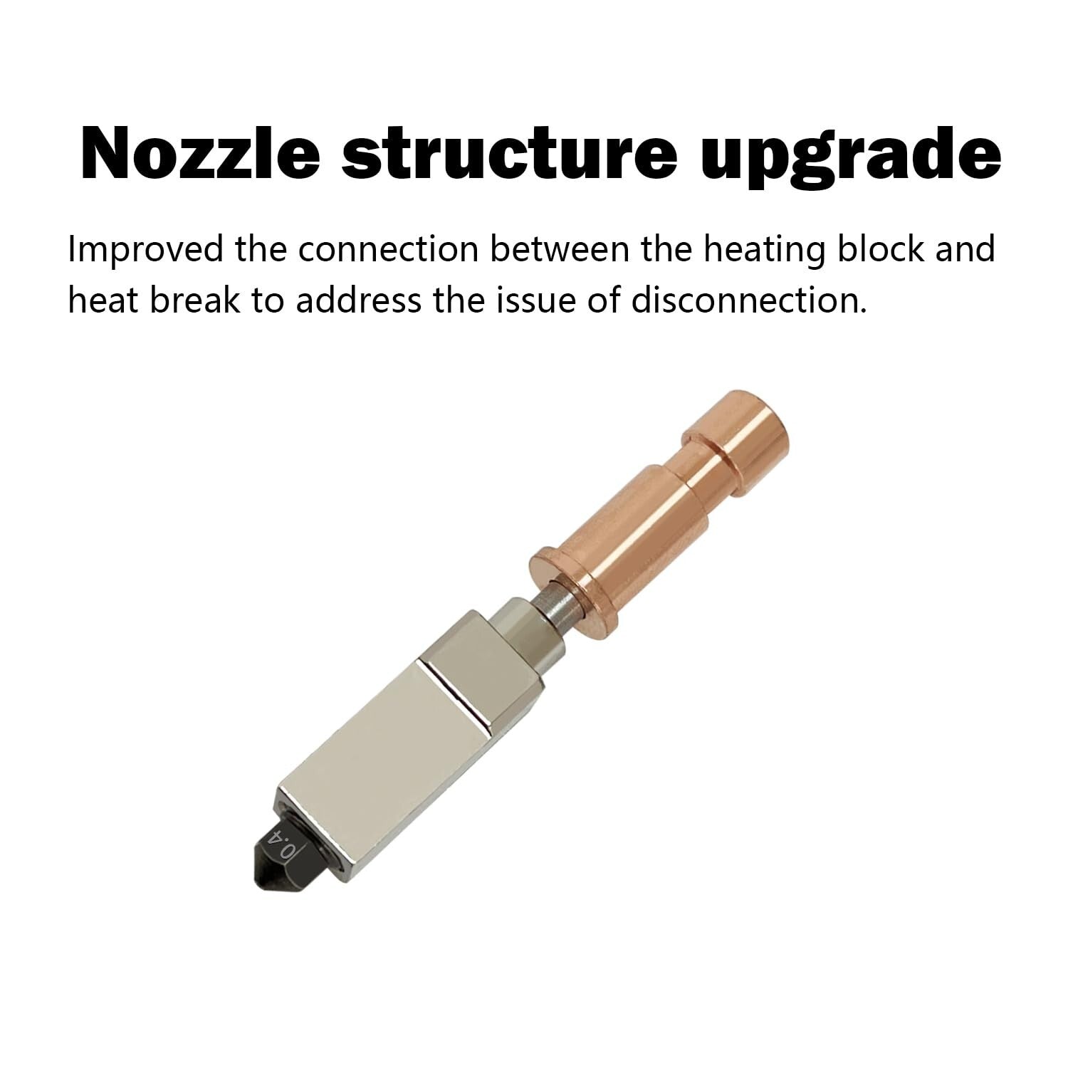 Easy-Install Ceramic Hotend Set for Anycubic Kobra S1 - 0.2MM, 0.4MM, 0.6MM