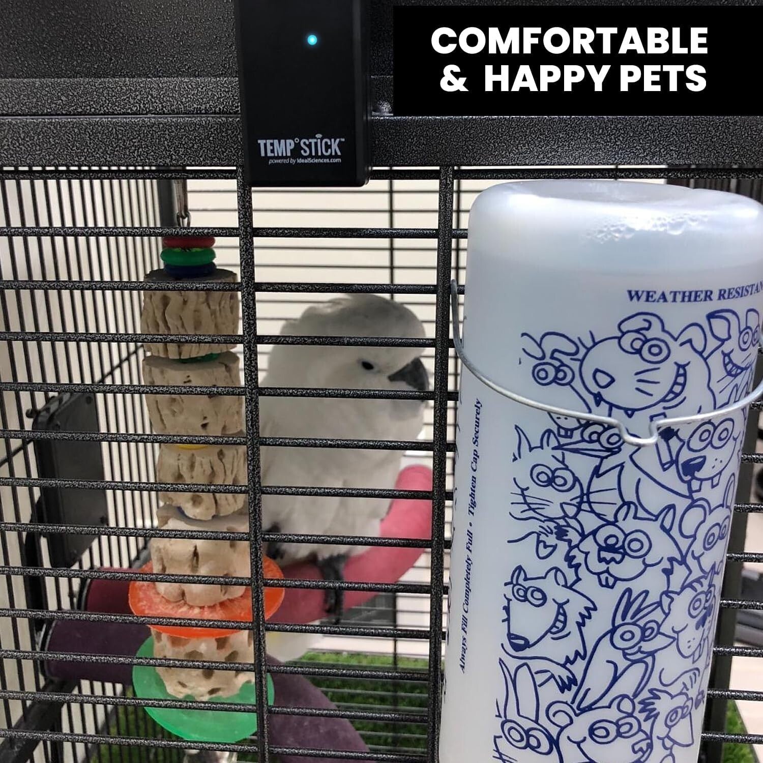 Temp Stick WiFi Temperature & Humidity Sensor - 24/7 Monitoring, No Subscription