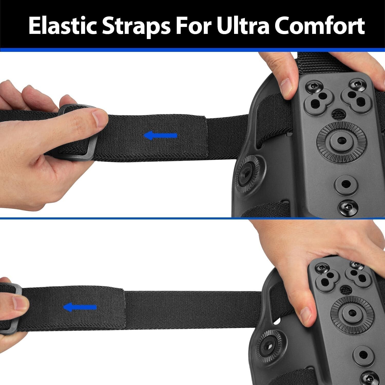 Adjustable Drop Leg Tactical Platform with Thigh Straps & Holster Attachments