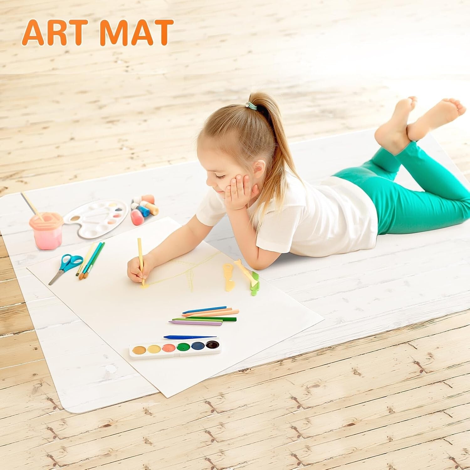 Extra Large 47" x 23" Waterproof Silicone Mat - Kitchen Countertop Protector