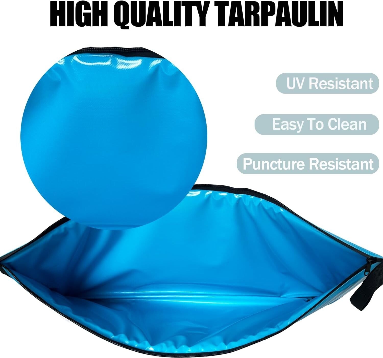 Heavy-Duty Leakproof Fishing Cooler Bag 40x18in - Easy Clean & Long-Lasting