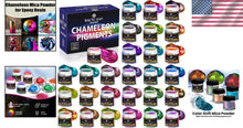 Load image into Gallery viewer, All-In-One Chameleon Mica Powder Set - 28 Stunning Colors for Multipurpose Use