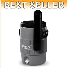 Load image into Gallery viewer, Lightweight 5-Gallon Beverage Cooler with Pressure-Fit Lid for Clean Handling