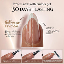 Load image into Gallery viewer, French XCOATTIPS Nail Kit: 150 Pcs Brown Medium Almond Press-On Perfection