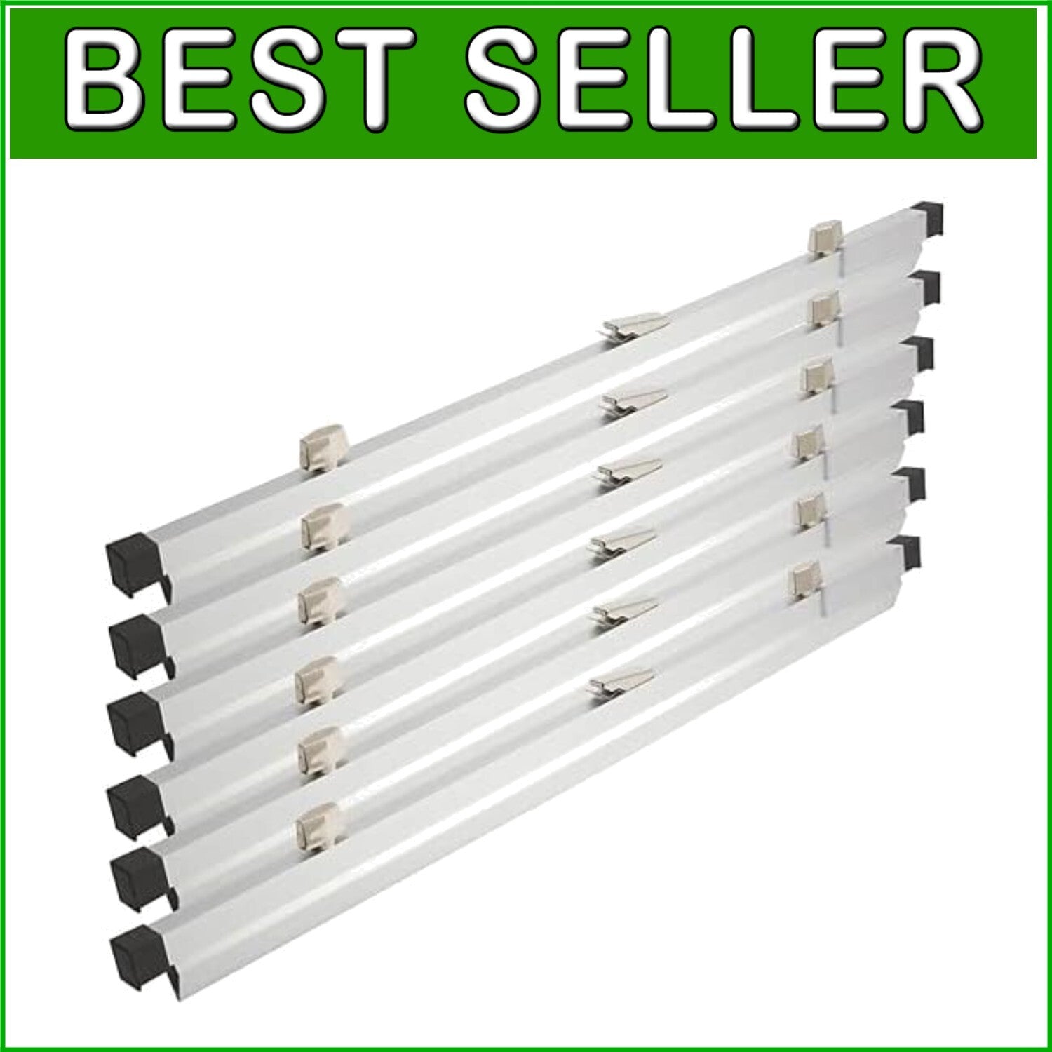 Comprehensive Blueprint Holder Clamp Set – 6 x 42-Inch Heavy-Duty Clips Included