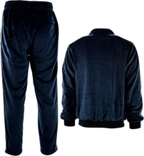 Load image into Gallery viewer, Heavyweight Men's Velour Set - Zippered Pockets &amp; Stretch Fabric for Comfort