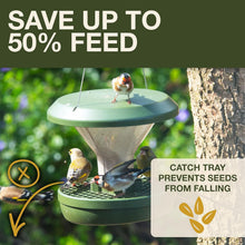 Load image into Gallery viewer, Smart Rat-Proof Bird Feeder with Dual Chambers - No Mess for Outdoor Use