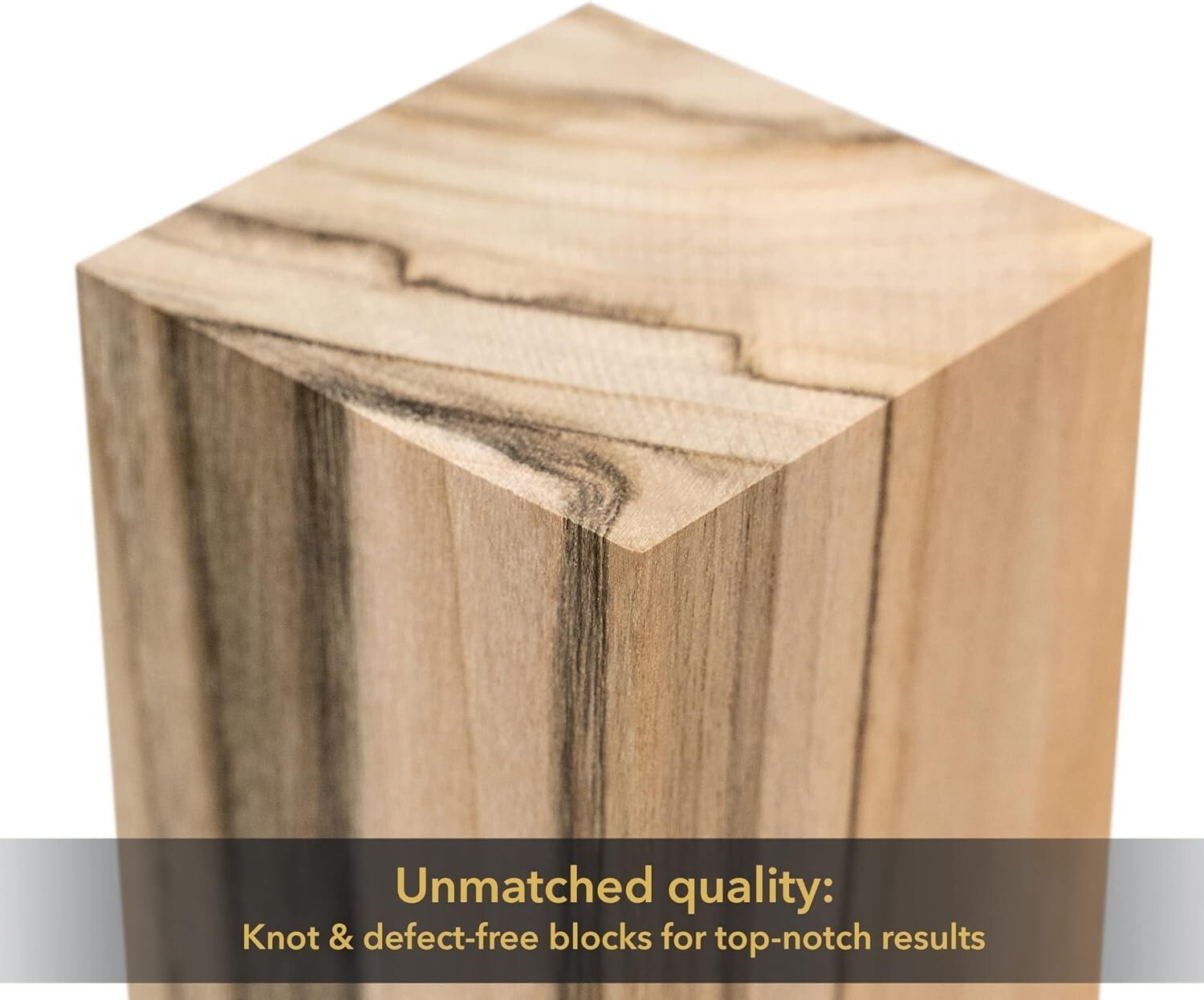 10 Premium Wooden Blocks for Carving Projects - Smooth Edges & Easy Crafting