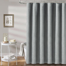 Load image into Gallery viewer, Modern 108x72 Inch Linen Textured Shower Curtain - Waterproof &amp; Machine Wash